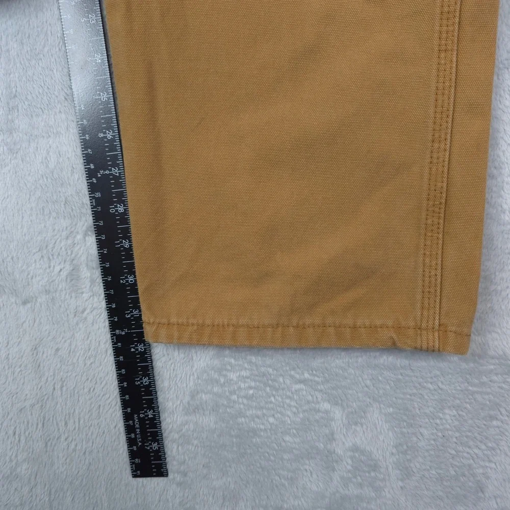 Dickies Carpenter Pants Mens‎ 34x32 Brown Duck Canvas Utility Workwear Gorpcore